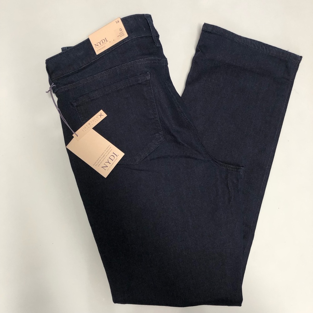 NYDJ Marilyn straight leg jeans size 14
